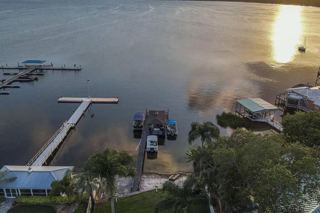 Lakefront Duplex With Pontoon Boat 2 Bedroom Home Mount Dora Luaran gambar