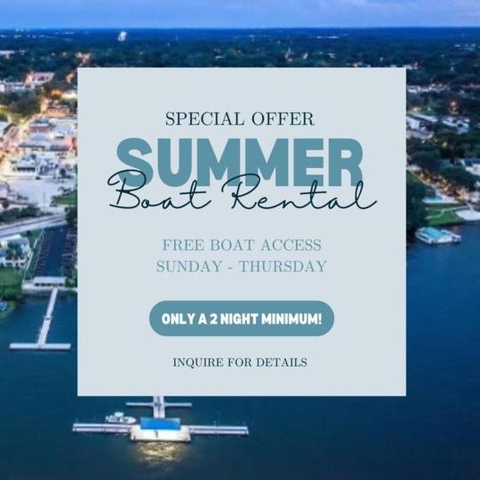 Lakefront Duplex With Pontoon Boat 2 Bedroom Home Mount Dora Luaran gambar